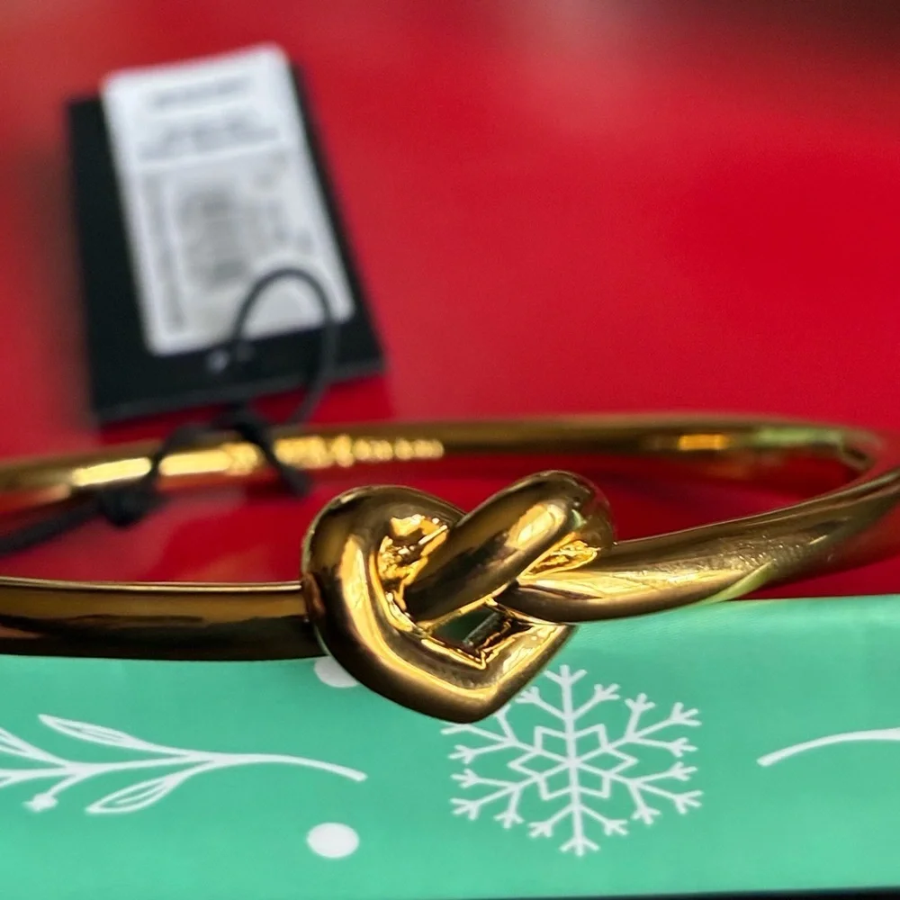 KATE SPADE Bracelet,Kate Spade Shiny Gold Knot Bracelet